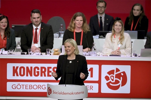 Thụy Điển có nữ thủ tướng đầu tiên
